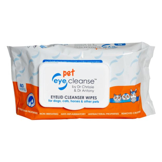 Pet Eye Cleanser Lid Wipes (80ct)